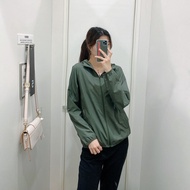 Uniqlo flagship store 2021 summer mens and womens portable sun protection clothing UV protection zip