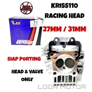 KRISS110 RACING HEAD 27MM/31MM - LEO THAILAND
