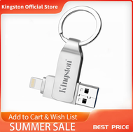 Kingston แฟลชไดร์ฟ USB ขนาด256GB 512GB ไดร์ฟปากกา OTG 1TB สำหรับ iPhone 14/13/12/11 /X/ 8/7/6แท่ง USB เพนไดรฟ์ iPad