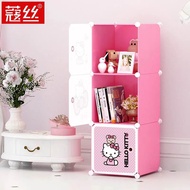 Zooey Dish Cabinet COD Hello'Kitty 3 Cubes CABINET WARDROBE STORAGE SPACE SAVER ORGANIZER