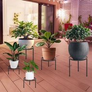 [chfqmrq] 5 Pieces Metal Plant Display Stand Plant Pot Shelf for Multiple Plant Sturdy