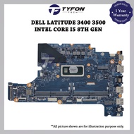 Dell Latitude 3400 3500 i5 8th Gen Laptop Motherboard 0K3FRD 0X7J0V 17938-1 (Refurbished)