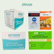 Carton of 24 Bottles of HI-BOND/NOTOBOND/SILICONE N500 Multipurpose Glue - Super Glue for Alu, Wood,