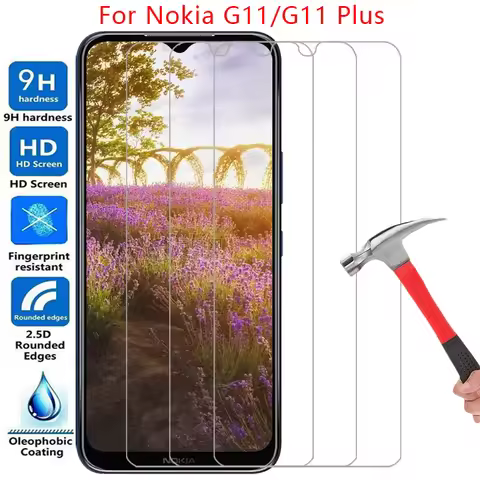 phone case for nokia g11 plus tempered glass screen protector on nokiag11 g 11 11g g11plus back cove