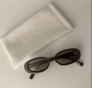 Le Specs Outta Love Sunglasses Cocoa