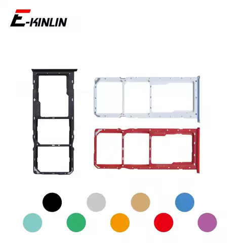 Sim Card Tray Reader Container Connector Socket Holder Slot Adapter For OPPO A5 A9 A31 2020 Replacem