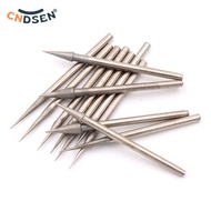 10Pcs 0.6-4mm Diamond Grinding Head Needle Engraving Carving Polishing Bits Burrs Engraving Carving 