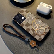 Suitable for opporeno8 Phone Case New reno8pro Protective Cover Cloth Pattern Silicone All-Inclusive