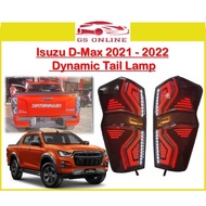 Isuzu D-Max 2021 2022 2023 2024 Dynamic Tail Lamp Belakang Lampu  Dmax tail lamp / Lampu belakang dm