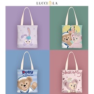 LuccÌola Duffy and Shellie May The Disney Bear Canvas Tote Bag