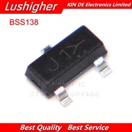 100pcs BSS138 J1 SOT-23 BSS138LT1G SOT23 MOSFET N-Channel 50V 200MA