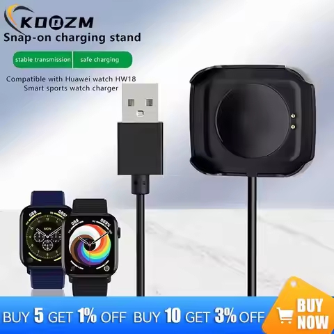 Smart Watch Magnetic Charger Smartwatch Charging Cable USB Chargeable Adapter for HW22 HW18 Smartwat