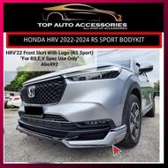 HONDA HRV TURBO 2022-PRESENT RS SPORT BODYKIT FRONT SKIRT, SIDE SKIRT, REAR SKIRTING RS SPORT SKIRTI