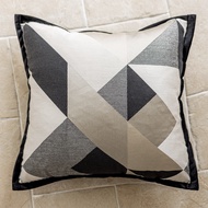 [Clearance] Modern Pillow Cover 45x45 30x50, Chenille Cotton Cushion Cover 45x45, Abstract Soft Squa