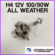 H4 12V 100/90W ALL WEATHER P43T Automotive Headlight Halogen Bulb Hansa