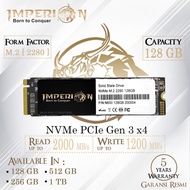 SSD NVME M.2 128GB IMPERION SSD NVMe M.2 PCIe Gen3 OFFICIAL WARRANTY
