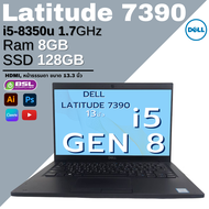 Dell Latitude 7390 i5 GEN 8 / 8GB / 128GB จอทัชสกรีน คีย์บอร์ดมีไฟ โน๊ตบุ๊ค แล็ปท็อป มือสอง ถูกที่สุด USED Laptop