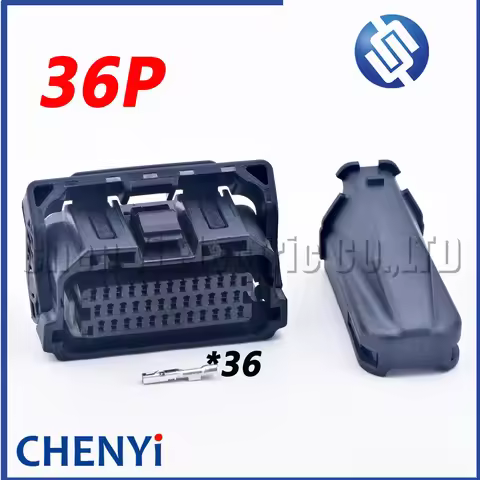36 Pin female Automobile waterproof connector motorcycle ECU Plug 36ZRO-B-1A 36ZRO-B-2A With Pin and