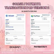 TRANSACTION SLIP / GCASH OR PAY MAYA | pndk