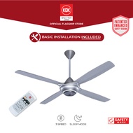 KDK M56SR (140cm) Remote Controlled Ceiling Fan with Standard Installation
