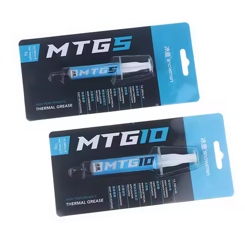 *TS 1Pc 5g/10g Syringe MTG5/MTG10 Thermal Conductive Grease Paste 14.3W/mk For Grease Desktop Comput