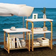 Nordic Living Room Office Coffee Table / Tea Table / Living Room Table / Iron Marble Table with Draw