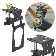 QIUJU Gas Canister Stand, Iron Multi-purpose Canister Hanging Hook,  Outdoor Gas Canister Hook Campi