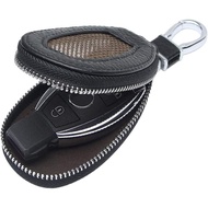 Universal Premium Car Key Fob Case Genuine Leather Car Smart Key fob Holder for Remote Key Fob