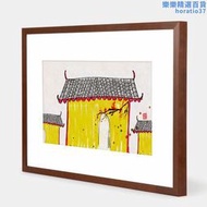 【可刷卡】簡約實木相框掛牆定製A1 12 14 18 海報24 30 32寸a2k開裝裱畫框