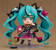[苗栗_HamMaToys]10月預購-黏土人 初音未來 黑招財未來Ver._結單日5/18
