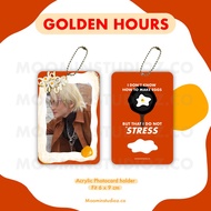 NCT DREAM/127/U/SOLO MARK LEE GOLDEN HOURS PHOTOCARD HOLDER