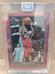 2021-22 Panini NBA One and One Jimmy Butler 2/15 Red 全球限量15張  Miami Heat 熱火 原封卡磚