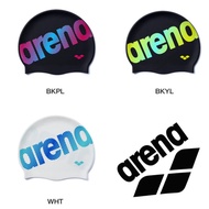 Arena arena arena Swimming Cap Men Women Waterproof Don't Strangle Head Long Hair Silicone Fashion P