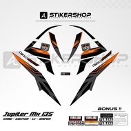 STIKER STRIPING JUPITER MX 135 LC EXCITER 135 2010 - 2015 GRAFIS VARIASI 057