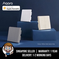 [GLOBAL] Aqara D1 Wall Switch - 1/2/3 Gang (Neutral, Non Neutral) Smart Home Automation, Zigbee, Xia