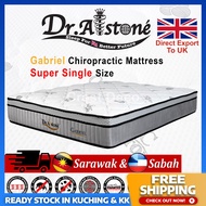 (Limited Deal) Dr.Alstone Gabriel (Super Single) 12 inch Mattress Tilam Organic Cotton Fabric 4inch 360º Air Ventilation