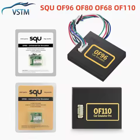 1PCS SQU OF68 OF80 OF96 OF110 Universal Car Emulator SQU OF68 Car Emulator Signal Reset Immo Program