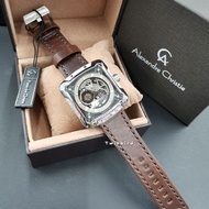 3030MALSSBA 💯 Original Alexandre Christie Automatic leather watch