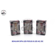 FRONT BULB 8 LED ACDC CASINGfocus a COLOR