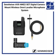 Sennheiser AVX-MKE2 SET Digital Camera-Mount Wireless Omni Lavalier Microphone System (505852)