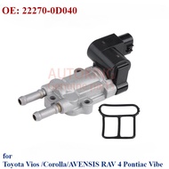 Idle Air Control Valve for Toyota Vios 2002-2007 / Corolla 2002-2006 1.8L AVENSIS RAV 4 Pontiac Vibe