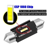 10Pcs Festoon 31Mm 36Mm 39Mm 41Mm C5w C10w Er Bright CSP 1860 LED Bulbs Car Dome Light Caus