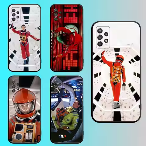 2001 A S-Space O-Odyssey Phone Case For Samsung S 25,24,23,22,30,21,10,9,Ultra,Plus,Lite,FE,4G,5G Bl