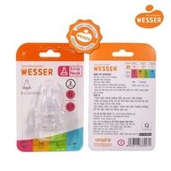 Núm ti Wesser cổ hẹp siêu mềm size S/M/L/+ [Hàng chính hãng]
