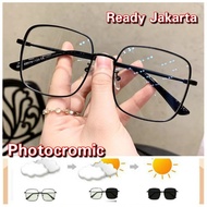 FRAME KACAMATA PHOTOCROMIC ( NORMAL ) | KACAMATA WANITA 9691 |