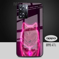 Softcase Glas Kaca For OPPO A77S - B33 - Casing Hp For OPPO A77S -  Pelindung hp - Case Handphone - Case Kualitas Terbaik - Casing Hp For OPPO A77S