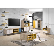 Henna Cabinet Set｜4ft 6ft TV Cabinet｜Coffee Table ｜Multifunction ｜Side Table｜2Door Shoes Cabinet