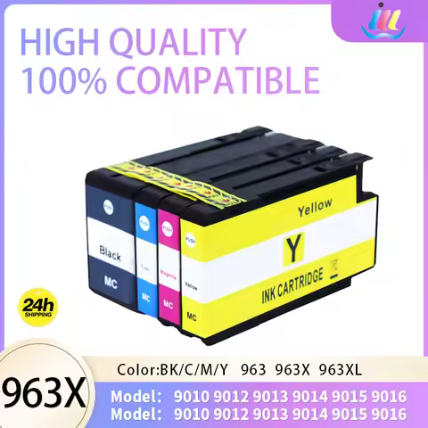 Compatible For HP 963 HP 963XL Ink Cartridge for HP OfficeJet Pro 9010 9012 9015 9016 9020 9025 9026