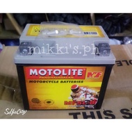 ✼motolite motorcycle  battery maintenance free 12V