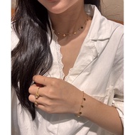 Lucky 4-leaf clover pattern BRACELET